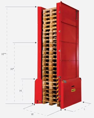 Flexomatic Pallet Stacker